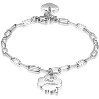 Bracciale Sagapo Donna Be My Always in Acciaio Cristallo SBM56